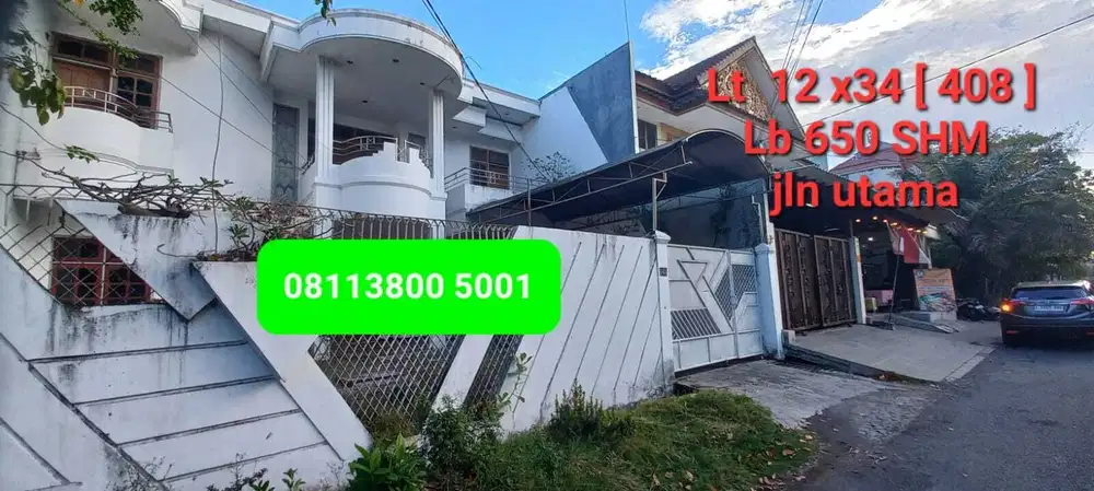 H0T SALE‼️MURAH ‼️MANYAR JAYA RUMAH 2 LANTAI  SIAP HUNI