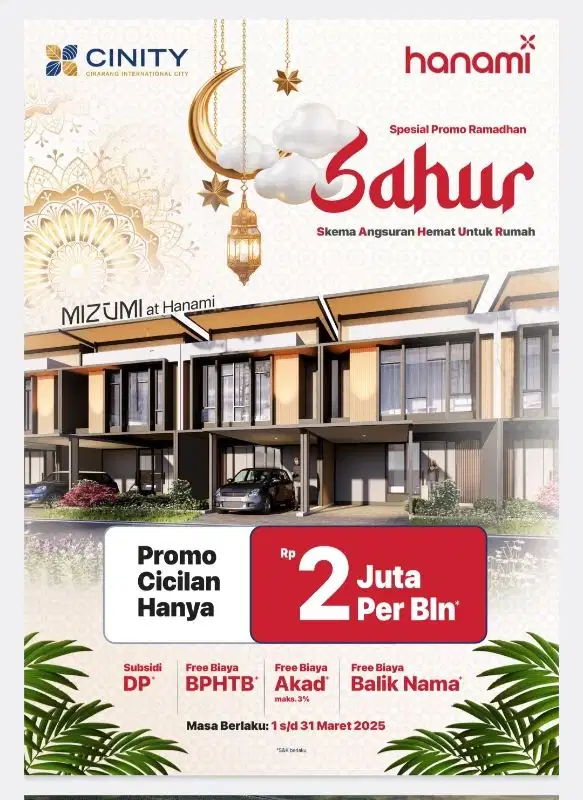 Dijual Rumah 2 lantai di pusat Cikarang