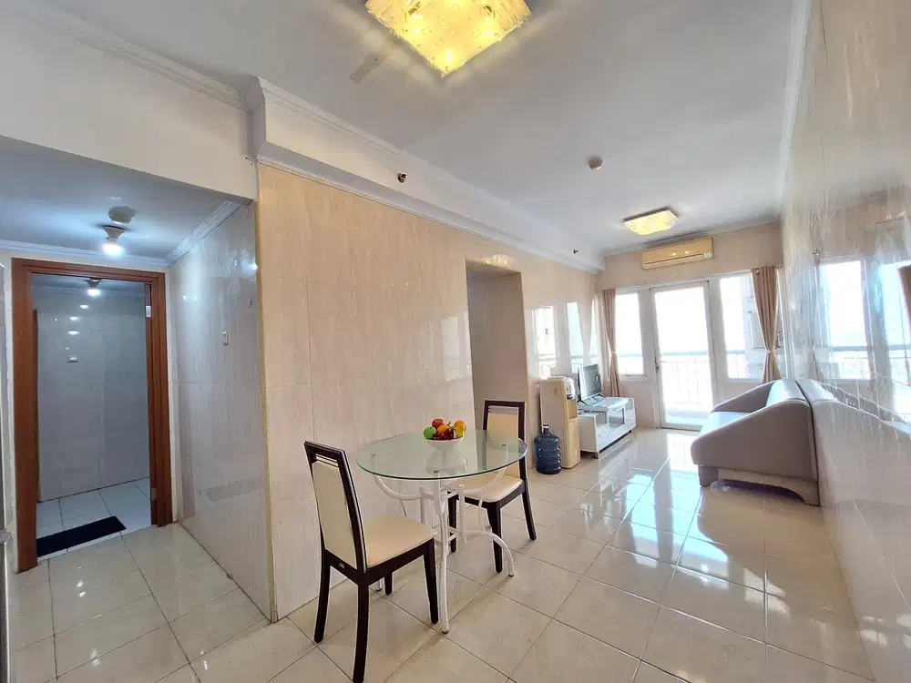 Disewakan bulanan apartemnt grand palace kemayoran 2 kamar murah