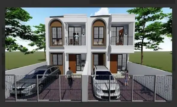 Rumah 2 lantai 3 KT / 2 KM  Siap Huni Strategis di jagakarsa, Jaksel