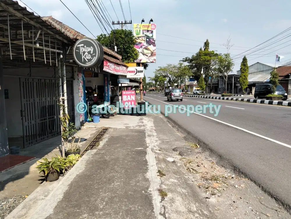 JUAL CEPAT Rumah dan ruko strategis tepi jalan provinsi di magelang