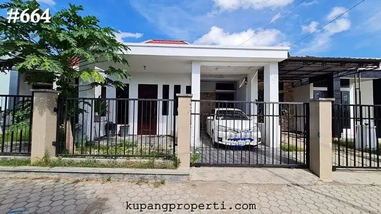 664 RUMAH DIJUAL dekat Kampus di Kupang