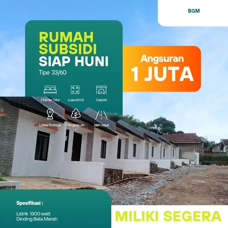 Rumah murah kualitas mewah