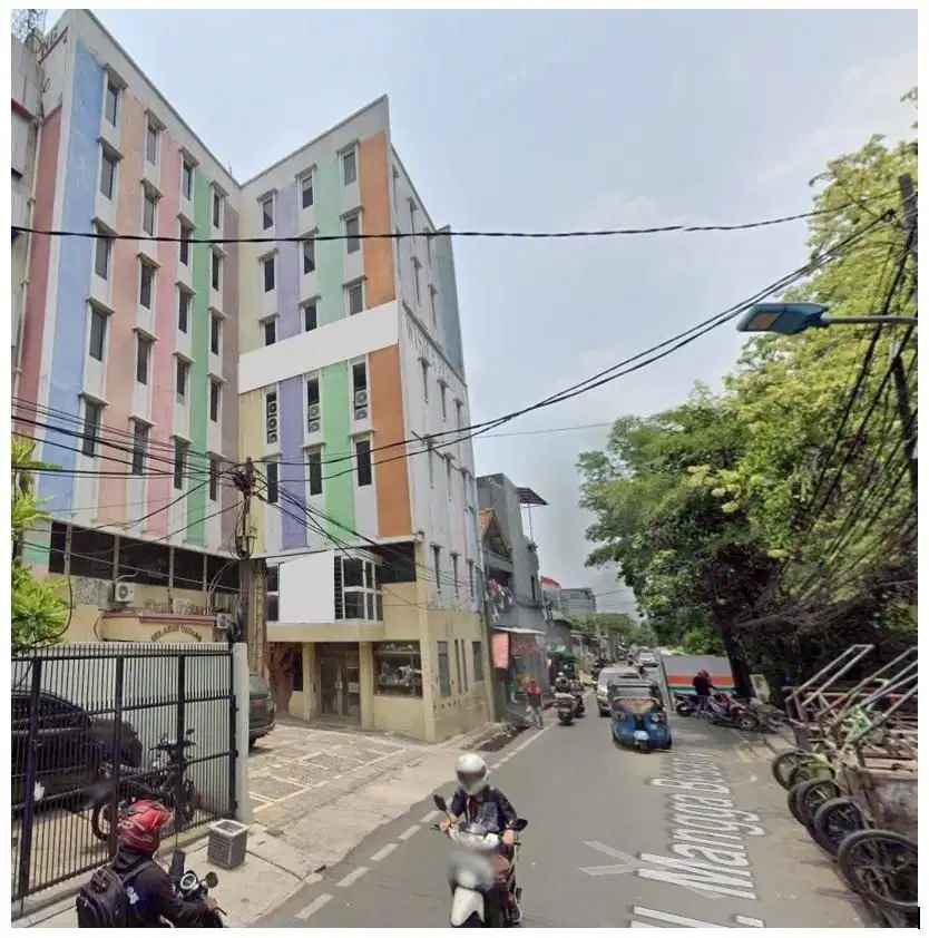 DIJUAL MURAH HOTEL MANGGA BESAR V TAMAN SARI JAKARTA BARAT
