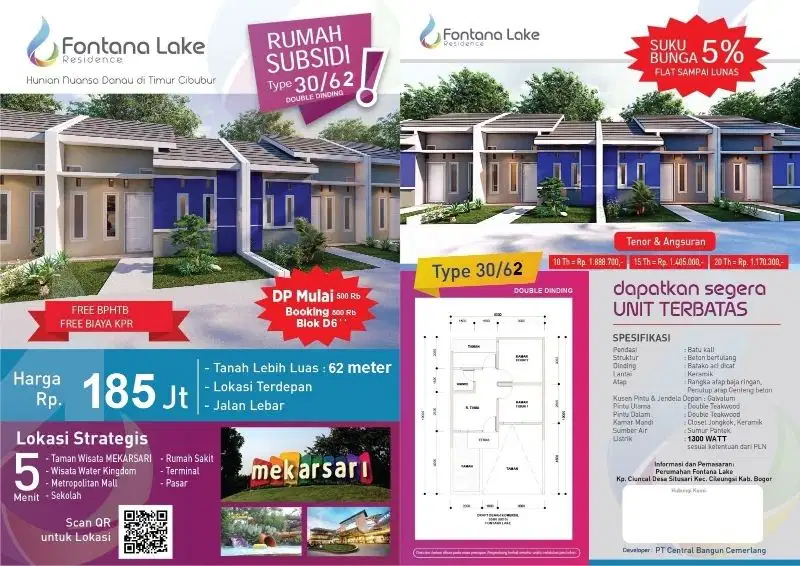 strategis dan bebas banjir