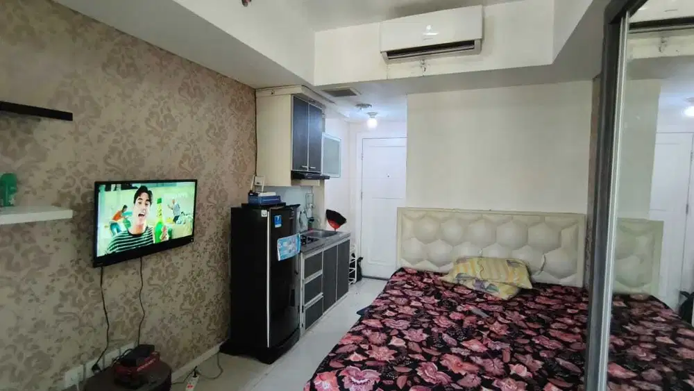 Apartemen green lake sunter type studio furnished