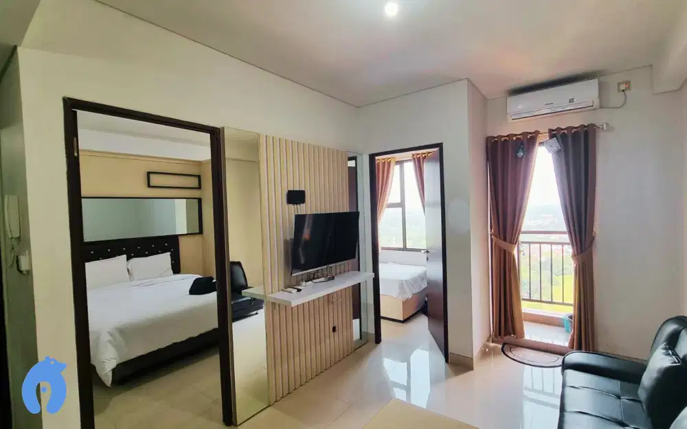 DISEWAKAN APARTEMEN TRANS PARK CIBUBUR 2BR YANG COZY BEST CHOICE