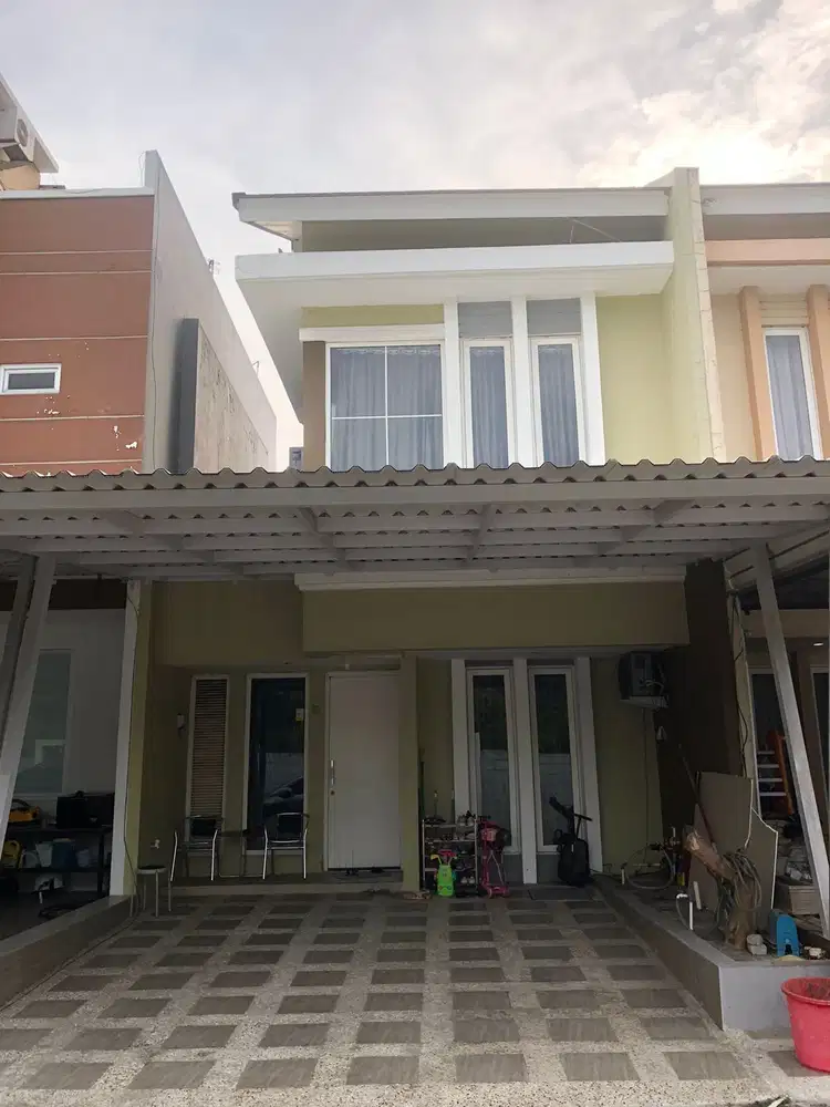Dijual rumah siap huni cluster vienna modernland