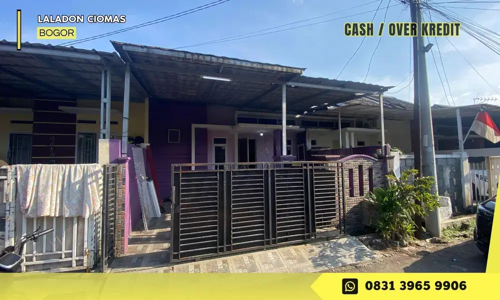 Rumah CASH bs Take Over 95JT sisa 8 THN lg di Mulia Residence 2 Ciomas
