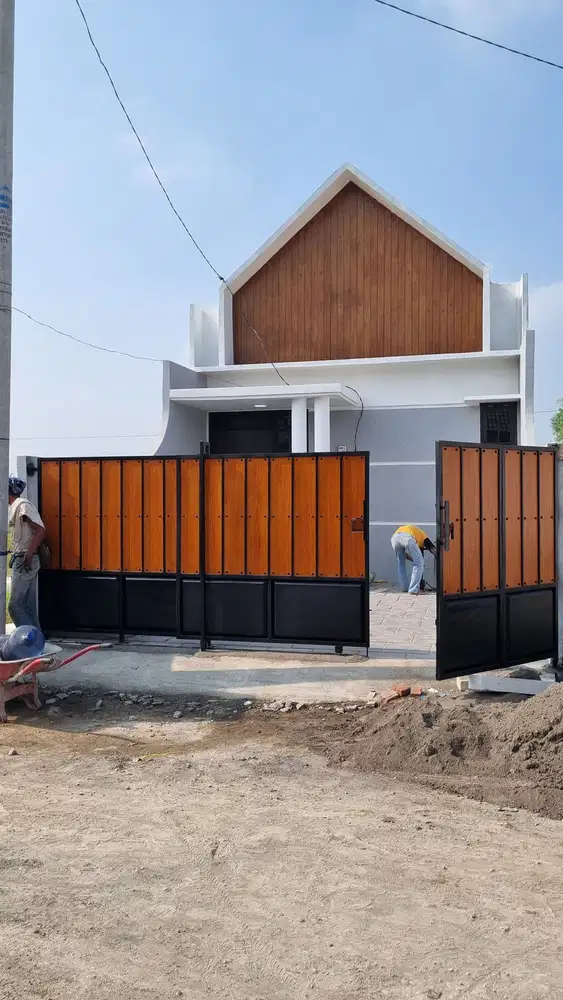 Rumah Baru 1 Lantai Dekat Pasar Jum'at Legi Sukodono Sidoarjo