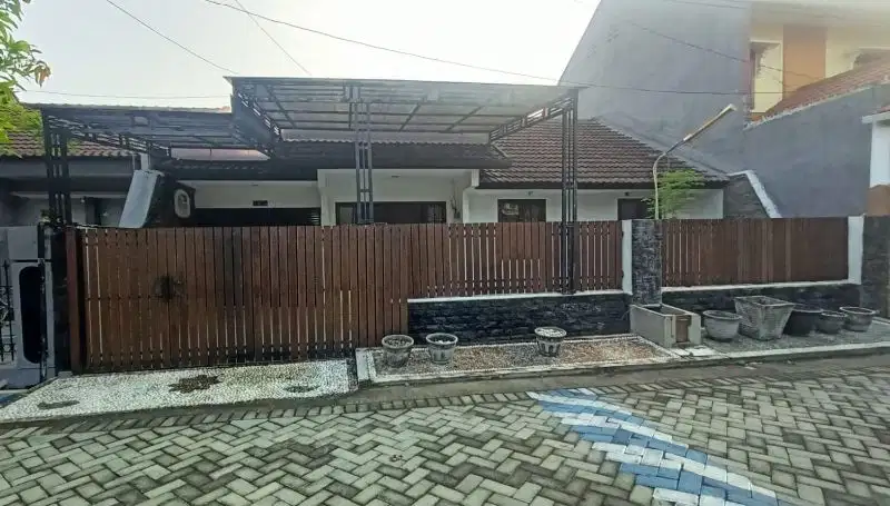 rumah pondok tjandra siap huni 1 lantai terawat bersih tdk banjir