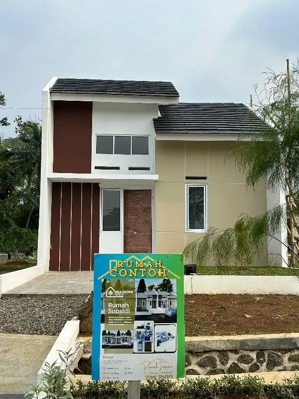 Rumah subsidi kualitas komersil hanya 1 juta, di Bogor Barat dekat IPB