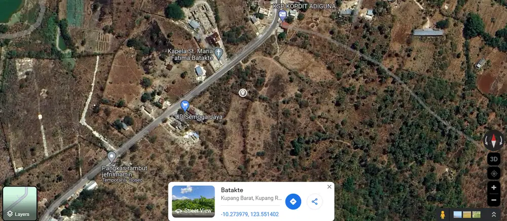 004 Dijual Tanah Luas Di Batakte