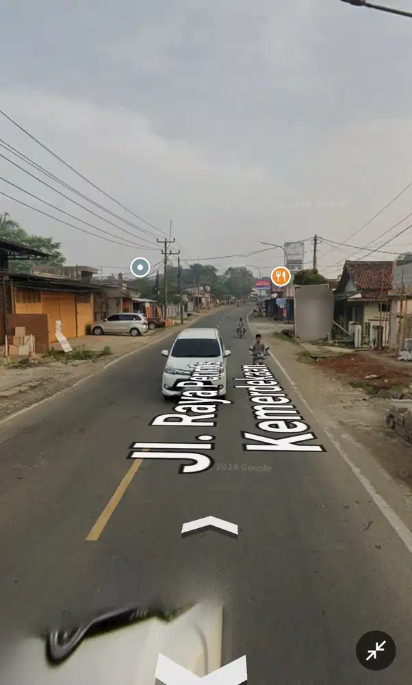 Dijual tanah pinggir Jl. Nasional III, Labuan, 2400 m2, SHM