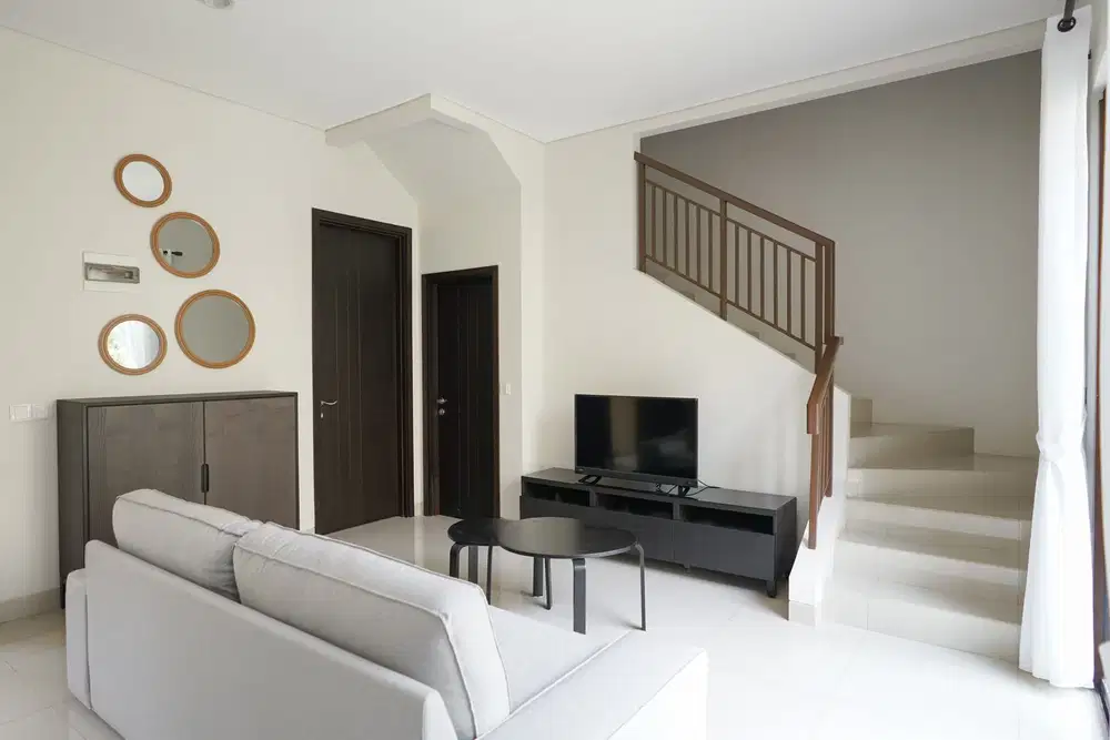 Rumah Modern 2BR di BSD Eminent Kluster Illustria, Serpong, Tangsel