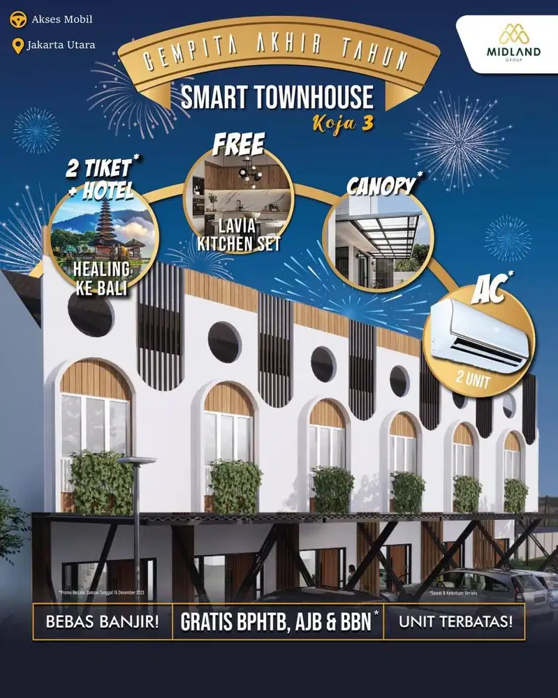 Rumah exlusif 2 lantai akses jalan raya lokasi dekat Rsud koja