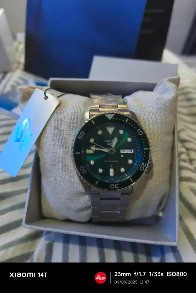 Seiko 5 SRPD61K1 Green