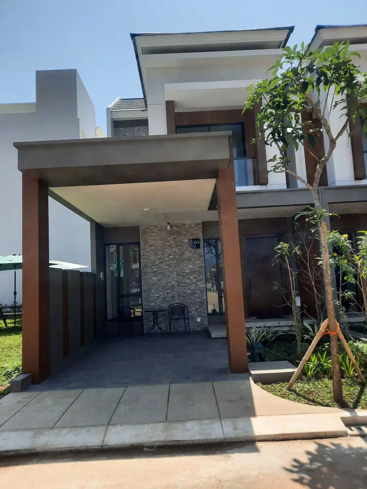 Rumah Baru Podomoro Wangsagriya dengan club house dan smart home djual