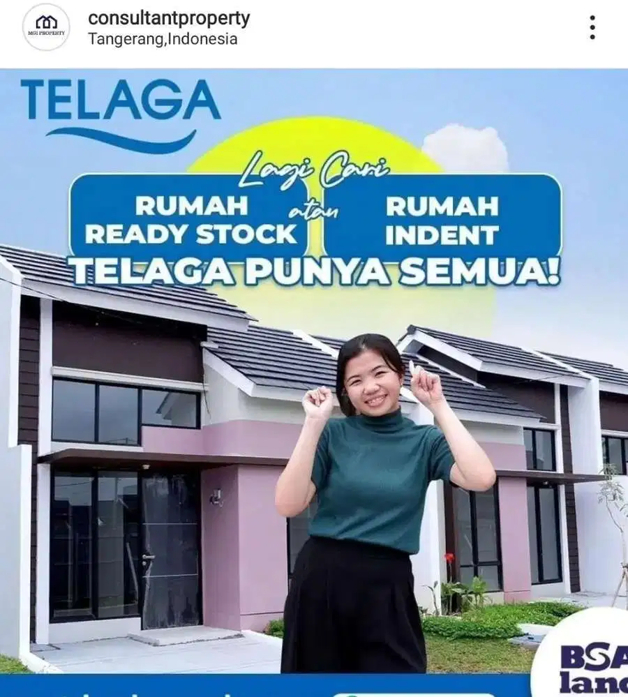 Ham. 3Kamar Tanah 72 Dekat Toll Serpong-Balaraja at Telaga Legok