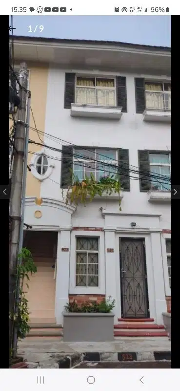 Dijual town house lippo karawaci