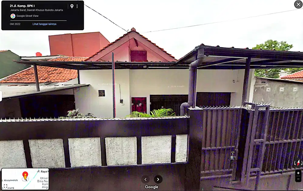 Dijual rumah second hook plus 4 kios murah dikebon jeruk,jakbar
