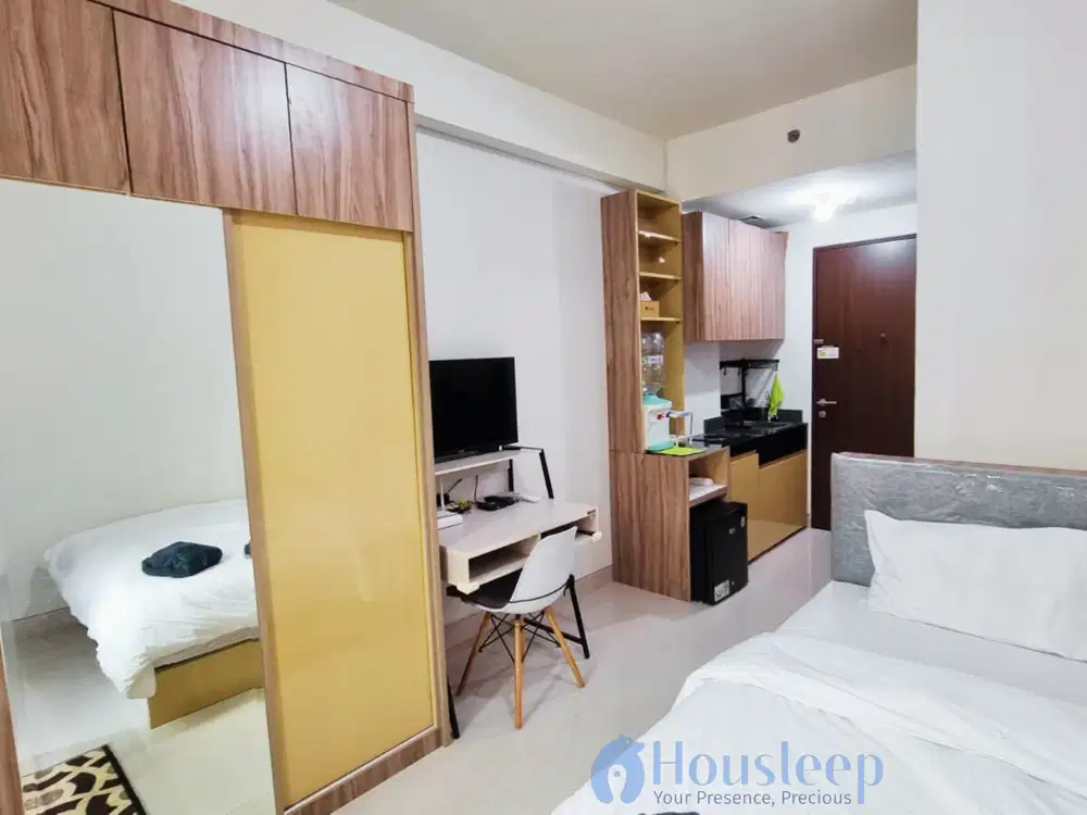 DISEWAKAN HOMEY DAN BEST CHOICE STUDIO APARTEMEN TRANS PARK CIBUBUR