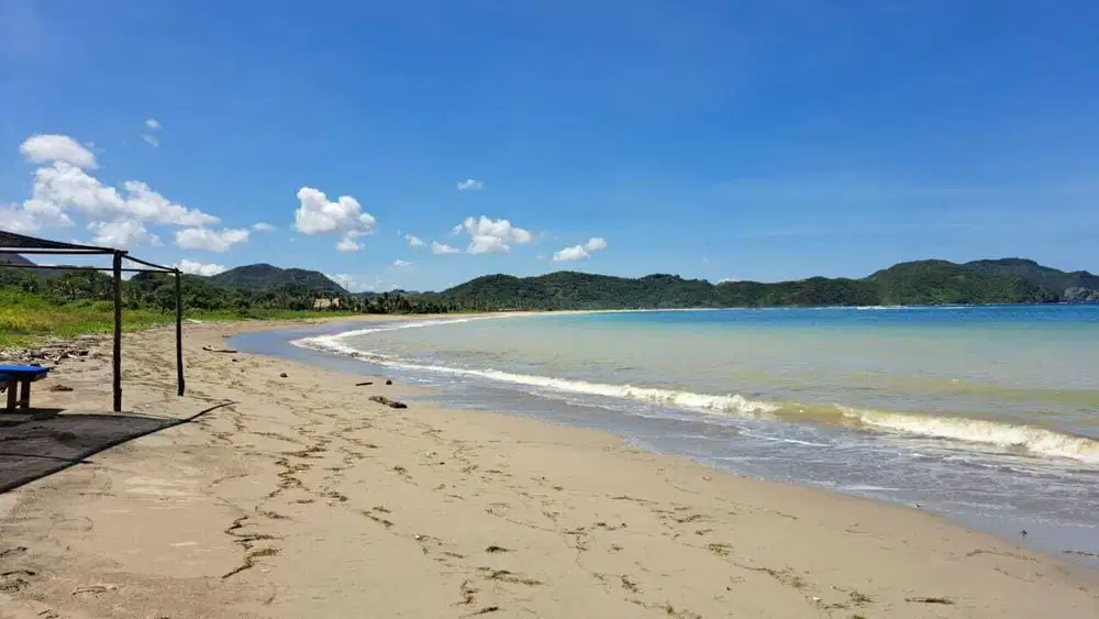 DIJUAL TANAH TEPI PANTAI LANCING LOMBOK TENGAH