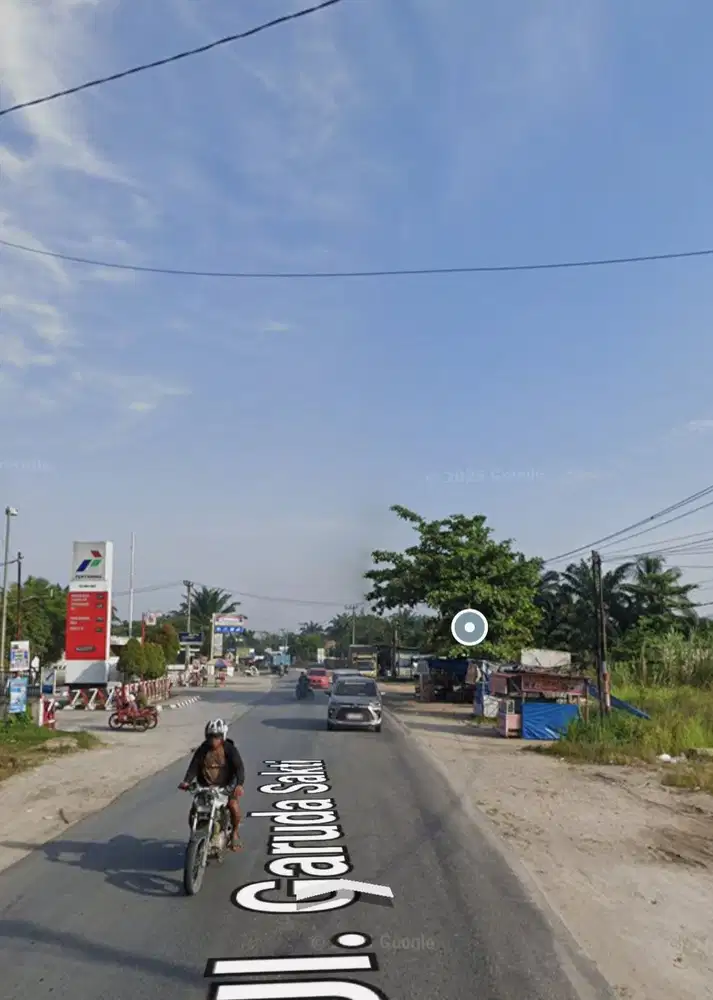 Dijual Tanah di Jl Garuda Sakti Km 8