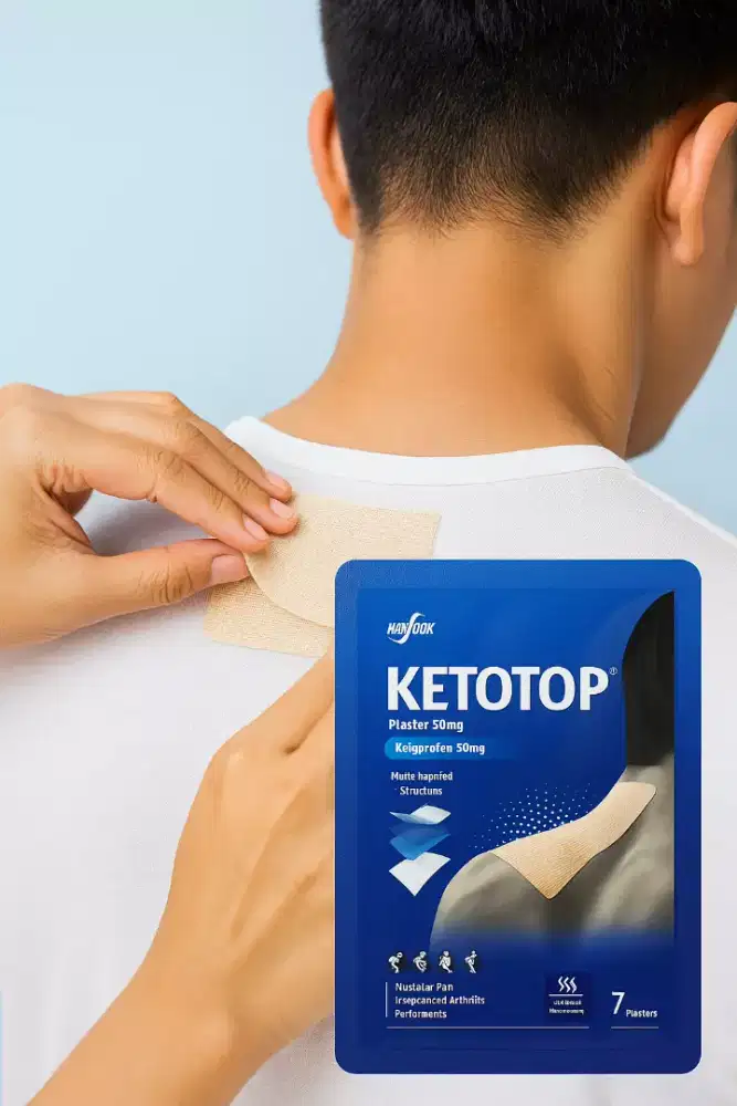 Ketotop koyo plester Korea