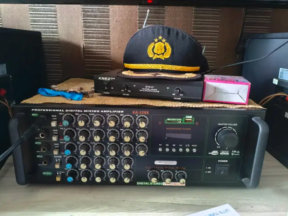 AMPLIFIER SPEAKER KA-2208 SPEAKER JEFE MARTIN