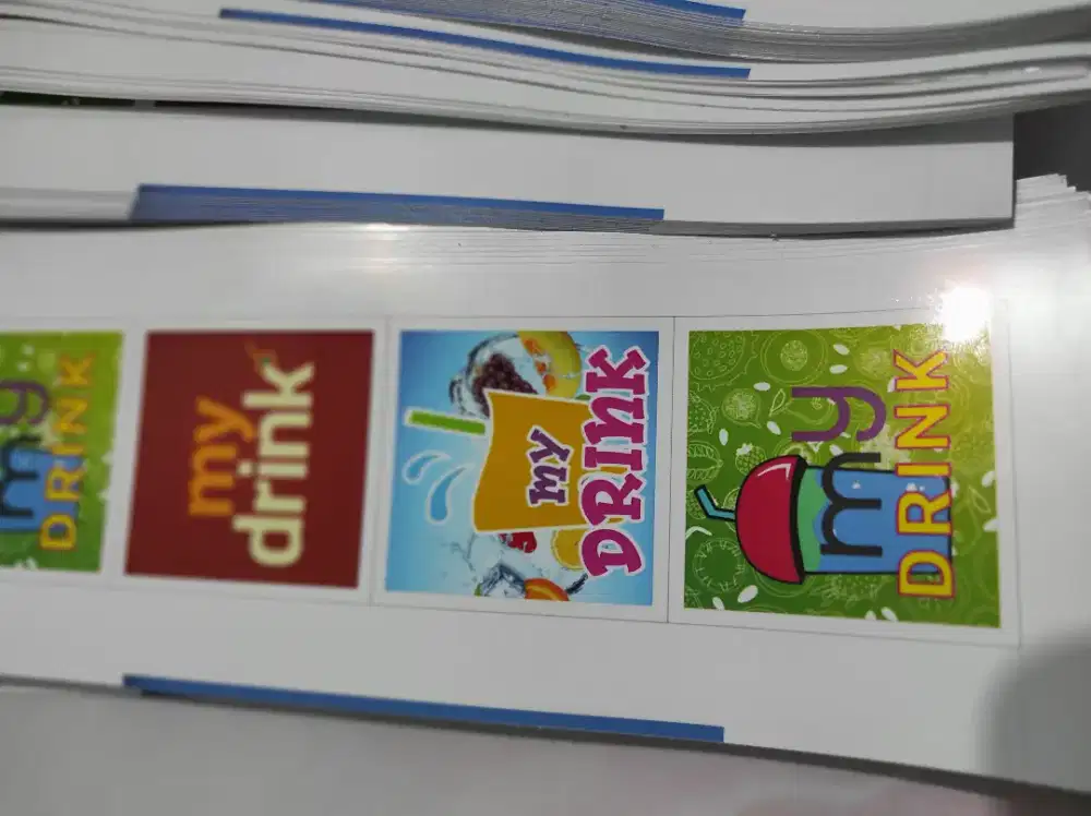 stiker jualan minuman