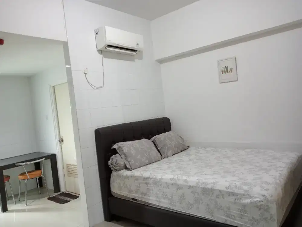 Sewa Apartemen Murah Full Furnish Studio Luas Siap Pakai