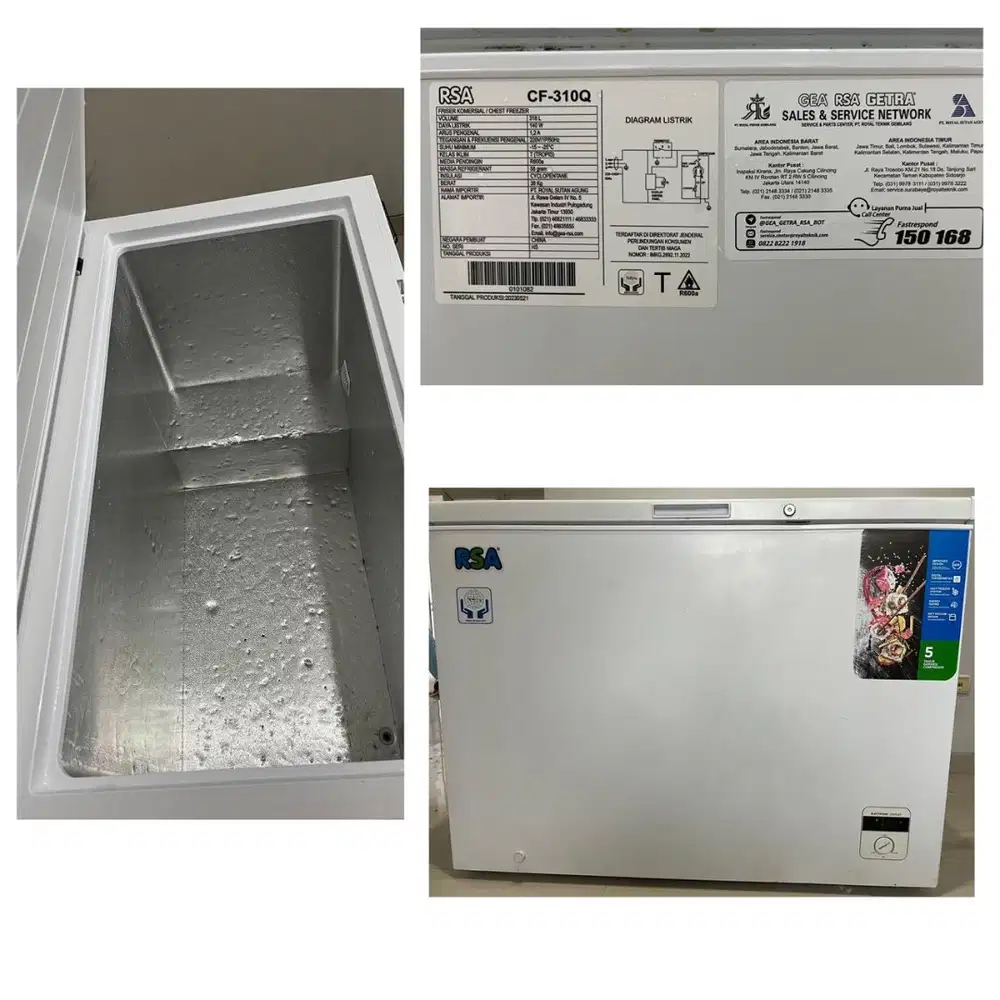 Freezer rsa masi mulus