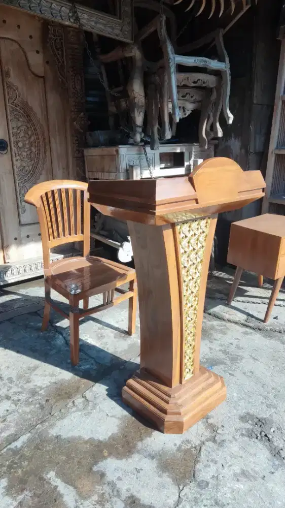 Mimbar podium presiden ready berbagai macam model