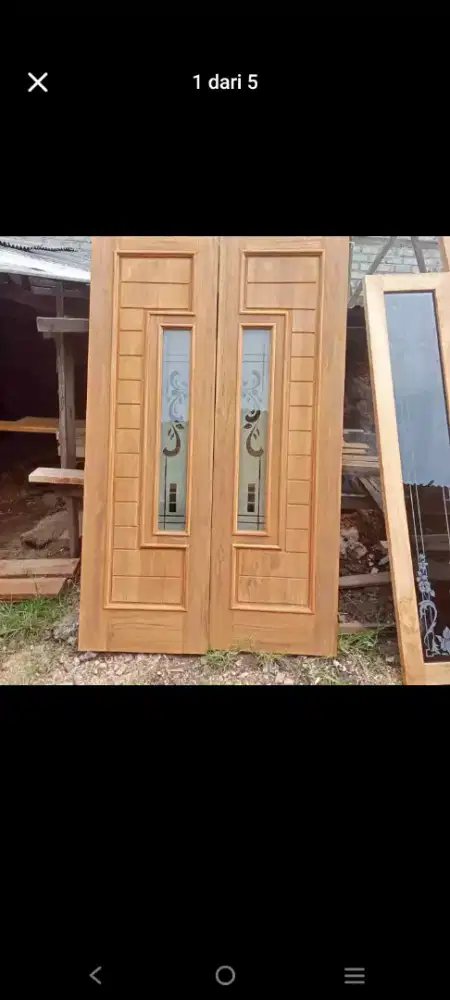 Pintu,jendela,kusen bahan kayu jati kualitas terjamin
