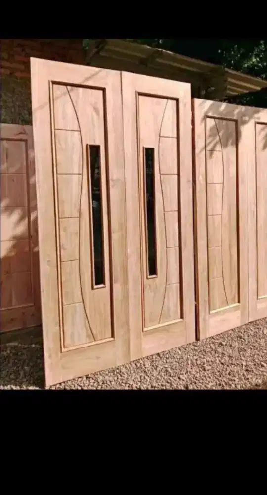 Pintu, jendela, kusen jati kualitas terjamin