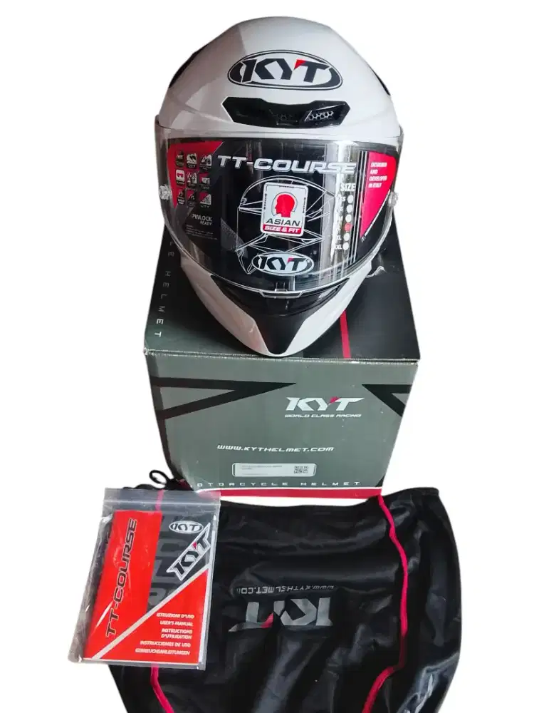 HELM FULL FACE KYT TT COURSE