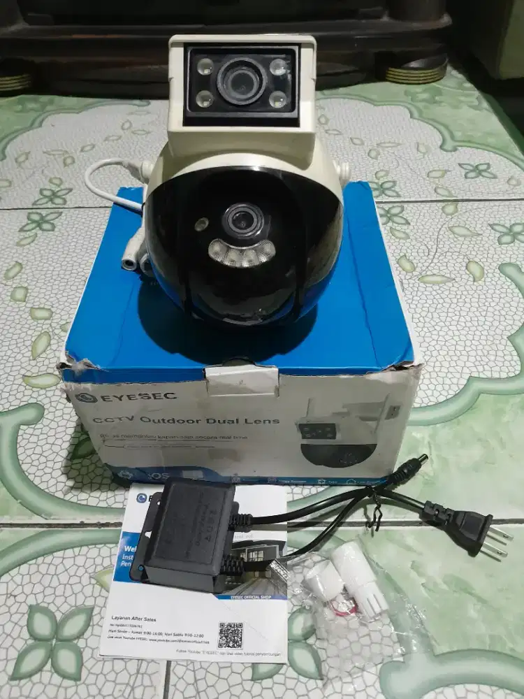 Kamera cctv dual lensa bekas