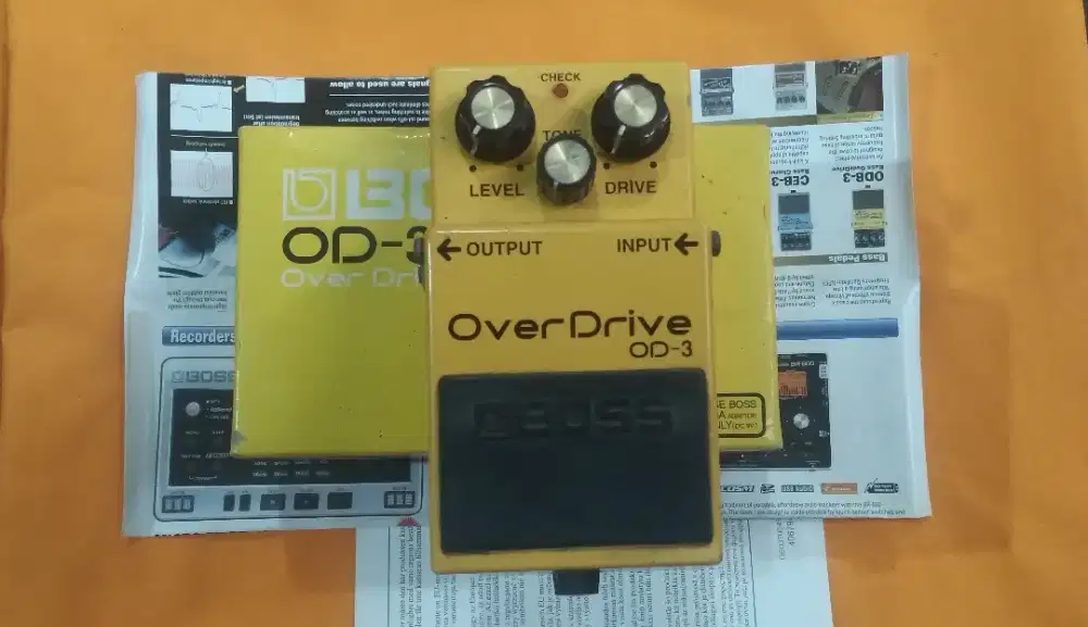 Guitar effect Boss Overdrive OD3