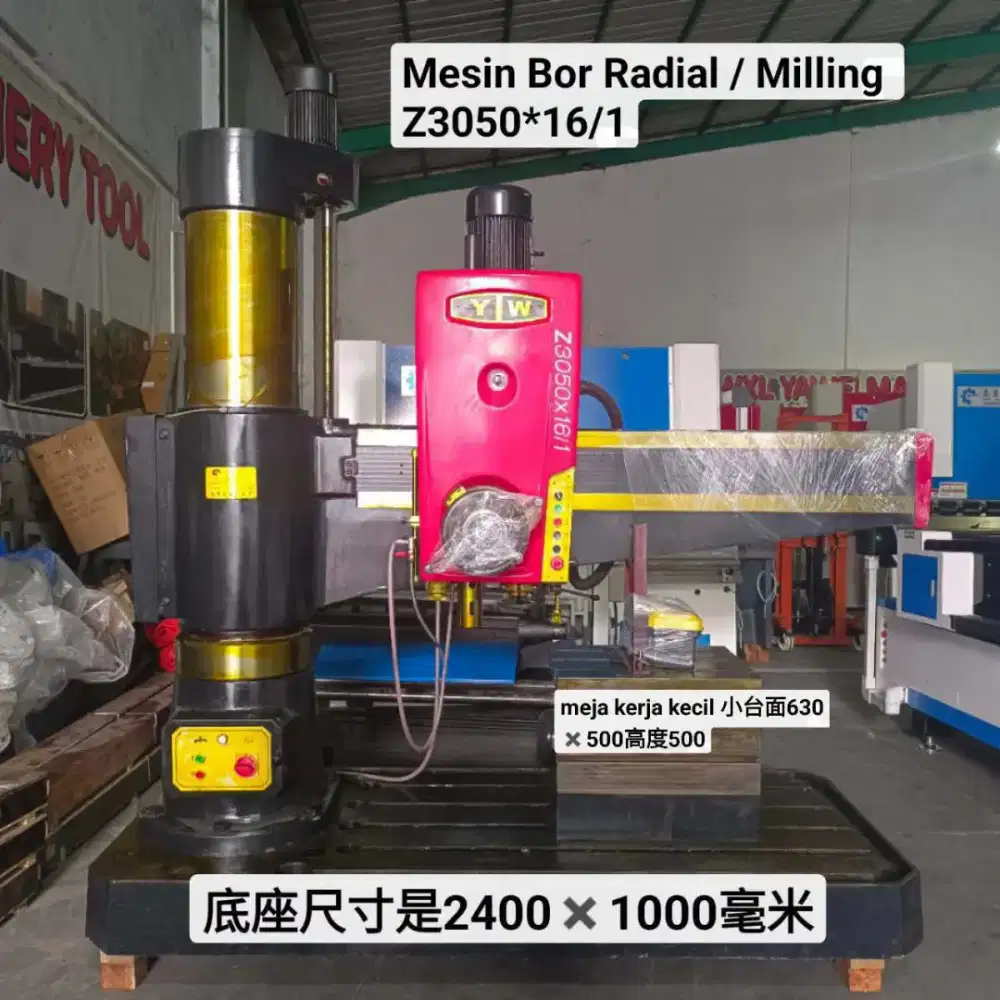 Mesin bor radial Milling