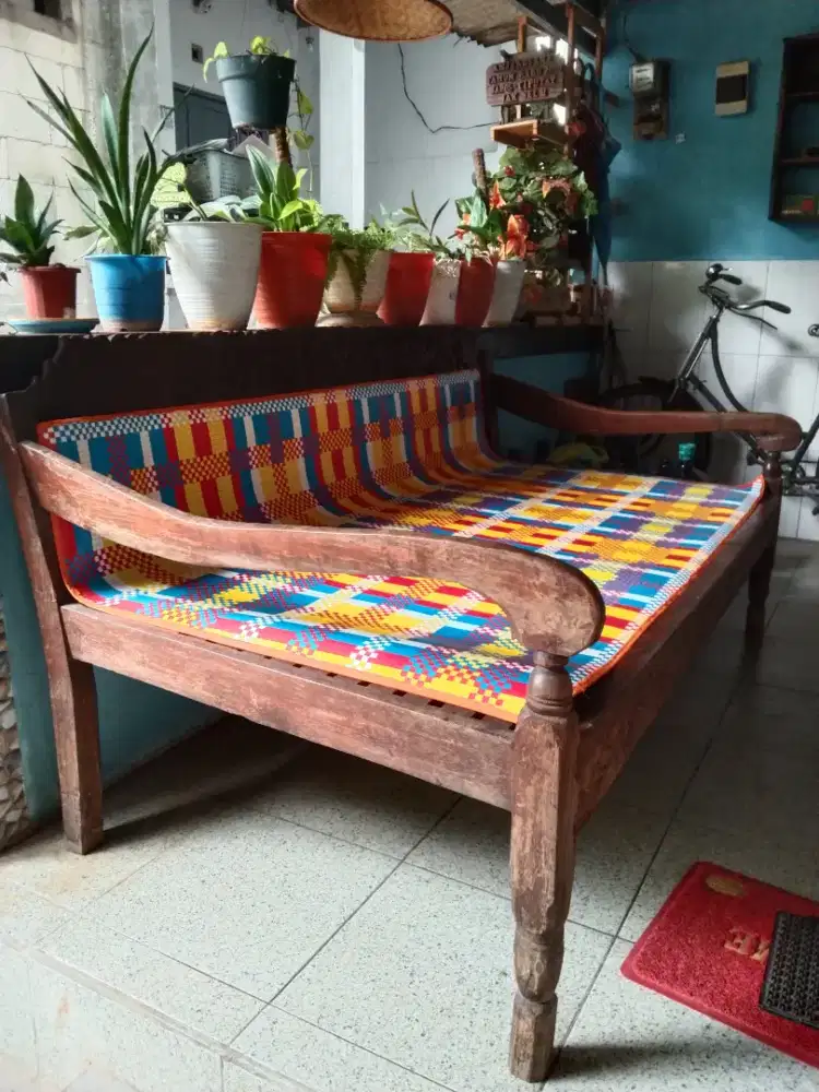 Jual murah kursi bale jati ukuran besar