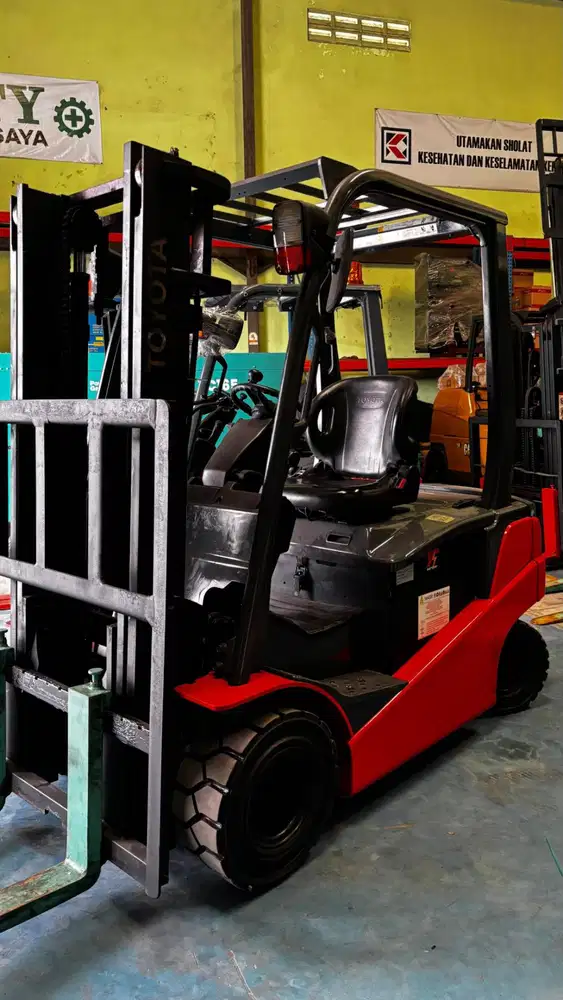 Jual Forklift Toyota 2.5 Ton Elektrik 8FBN25 Tahun 2020