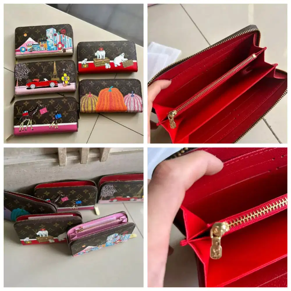 Dompet lv zippy wallet monogram