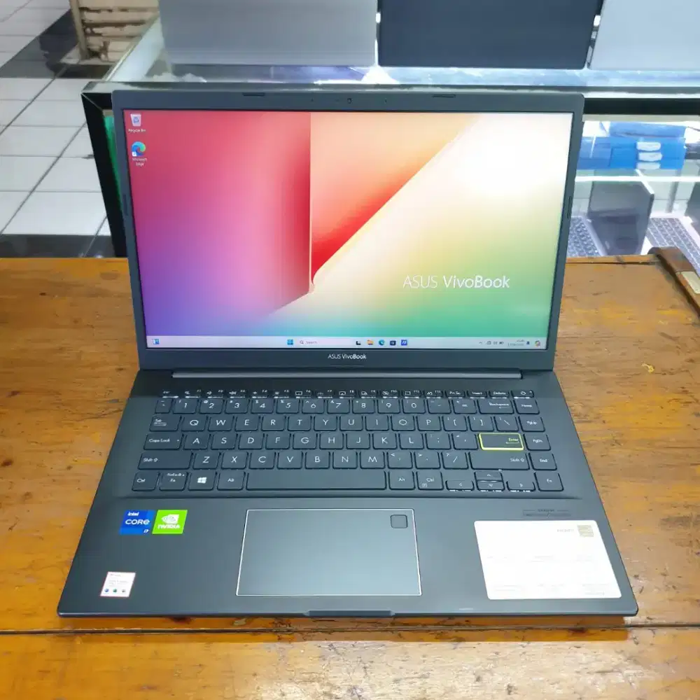 Asus VivoBook K413EQ i7-1165G7 SSD 512GB Ram 8GB Nvidia MX350 Muluss