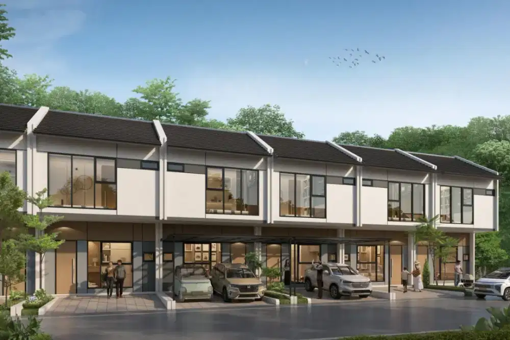 Rumah 2 lt dengan 3 kamar di JGC