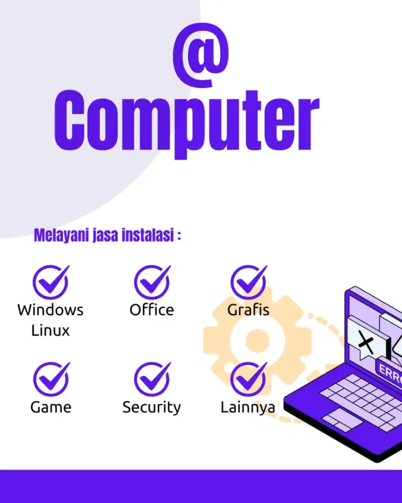 Jasa Instal Ulang Laptop