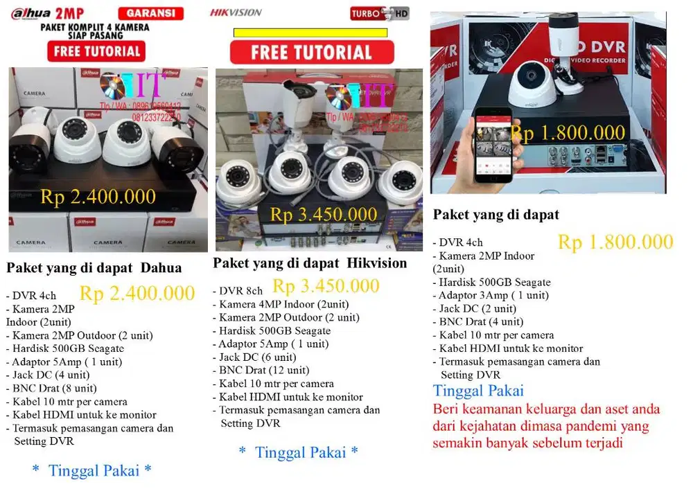 CCTV, IP camera, camera cctv ( pengadaan, perbaikan, instalasi )