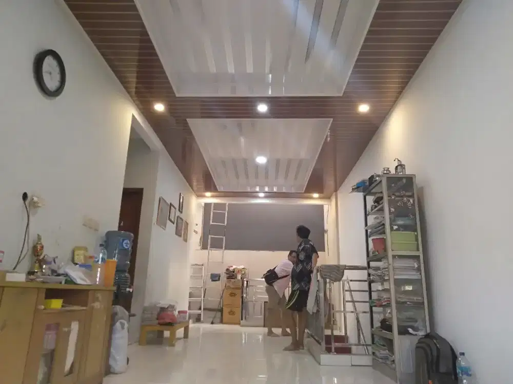 Ahlinya pasang plafon gypsum dan partisi gypsum dekorasi kantor
