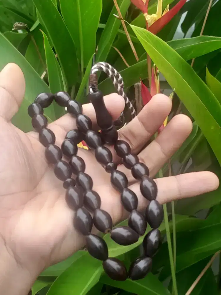 Tasbih kayu koka bukan buahnya