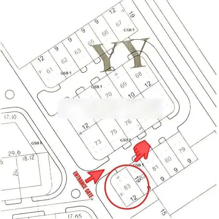 Jual Tanah GRAHA FAMILI ( Samping Entrance Gate )